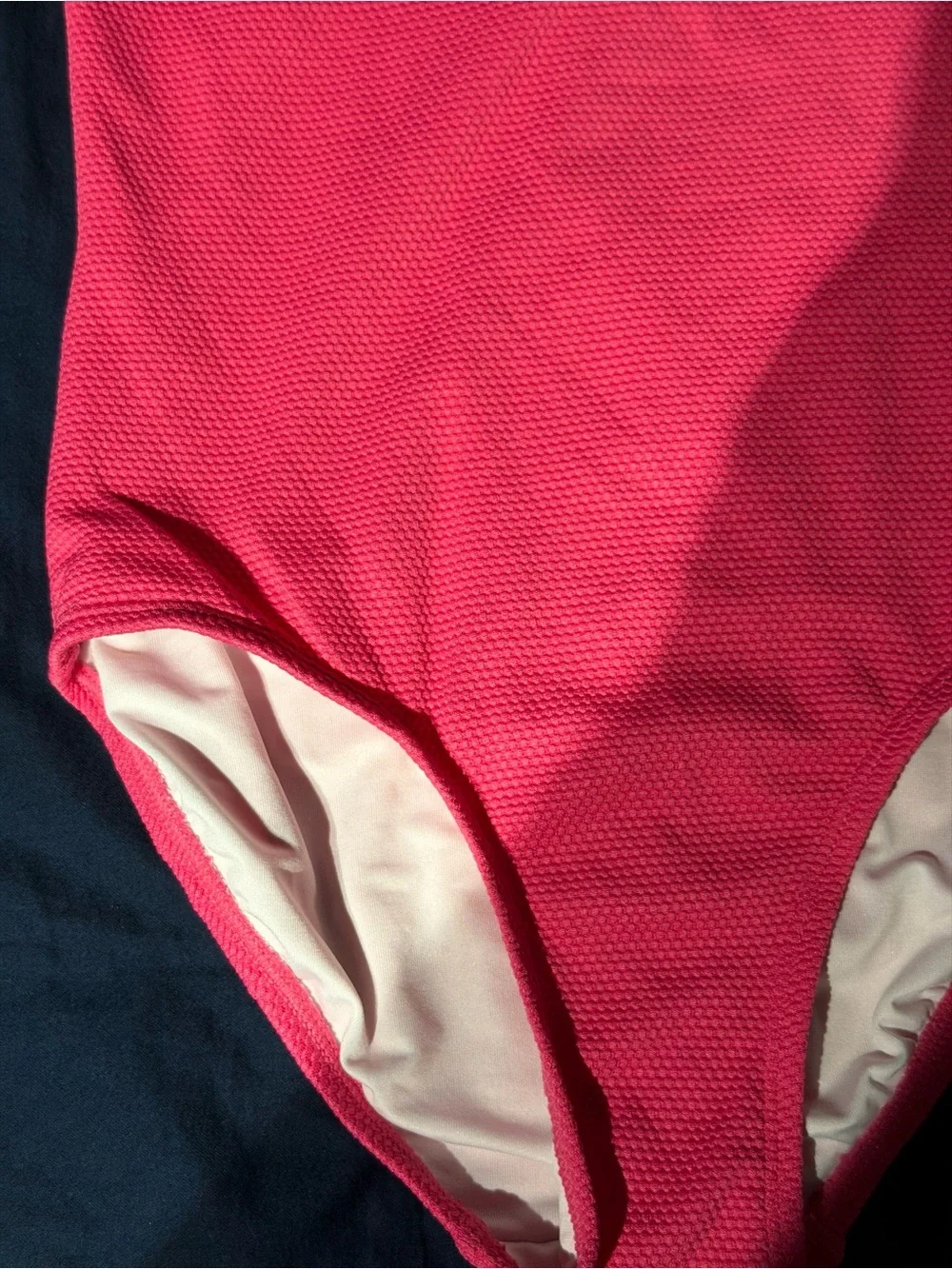 Old Navy Red Textured Kids One-Piece